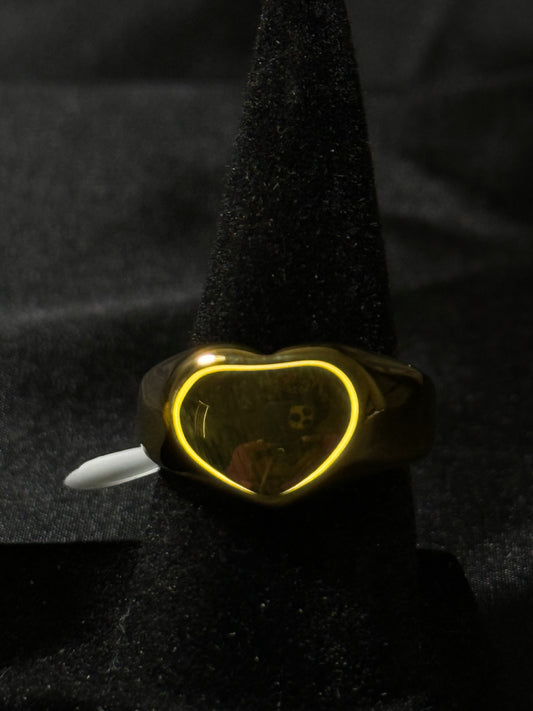 Heart Nugget Ring