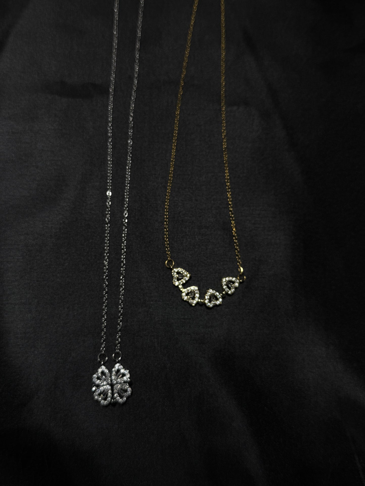 4 Heart Necklace