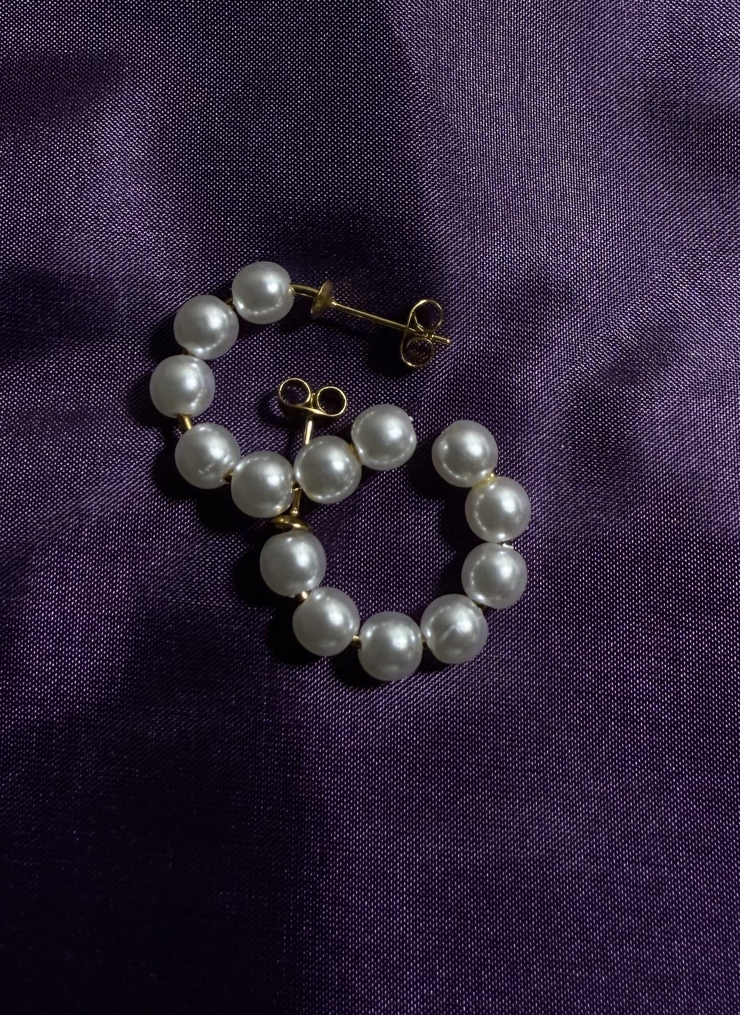 Pearl Hook Earrings