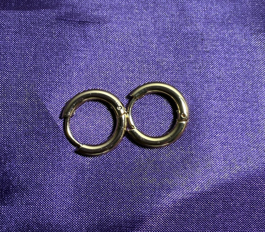 X-Small Gold Hoops