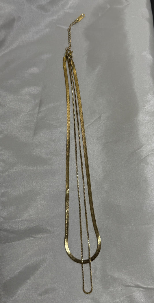 Double Chain Necklace